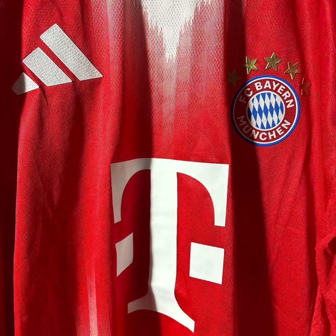 【★バイエルン】 adidas サッカー 新 ホームユニフォーム 長袖 2XL