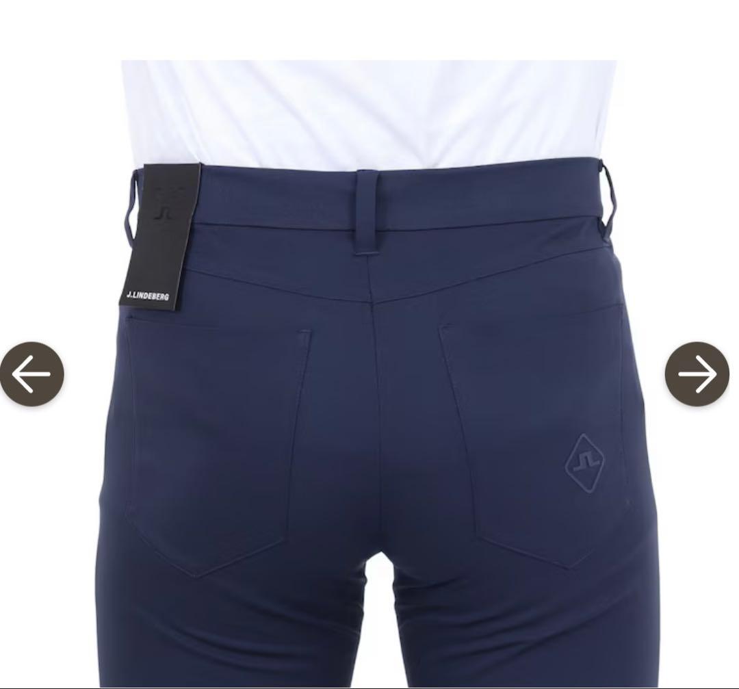 J.LINDEBERG 吸汗 速乾 パンツ　グレー　31インチ86cm 新品