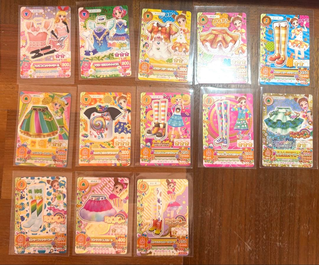 【即決・バラ売り〇】データカードダス アイカツカード 62枚まとめ売りセット