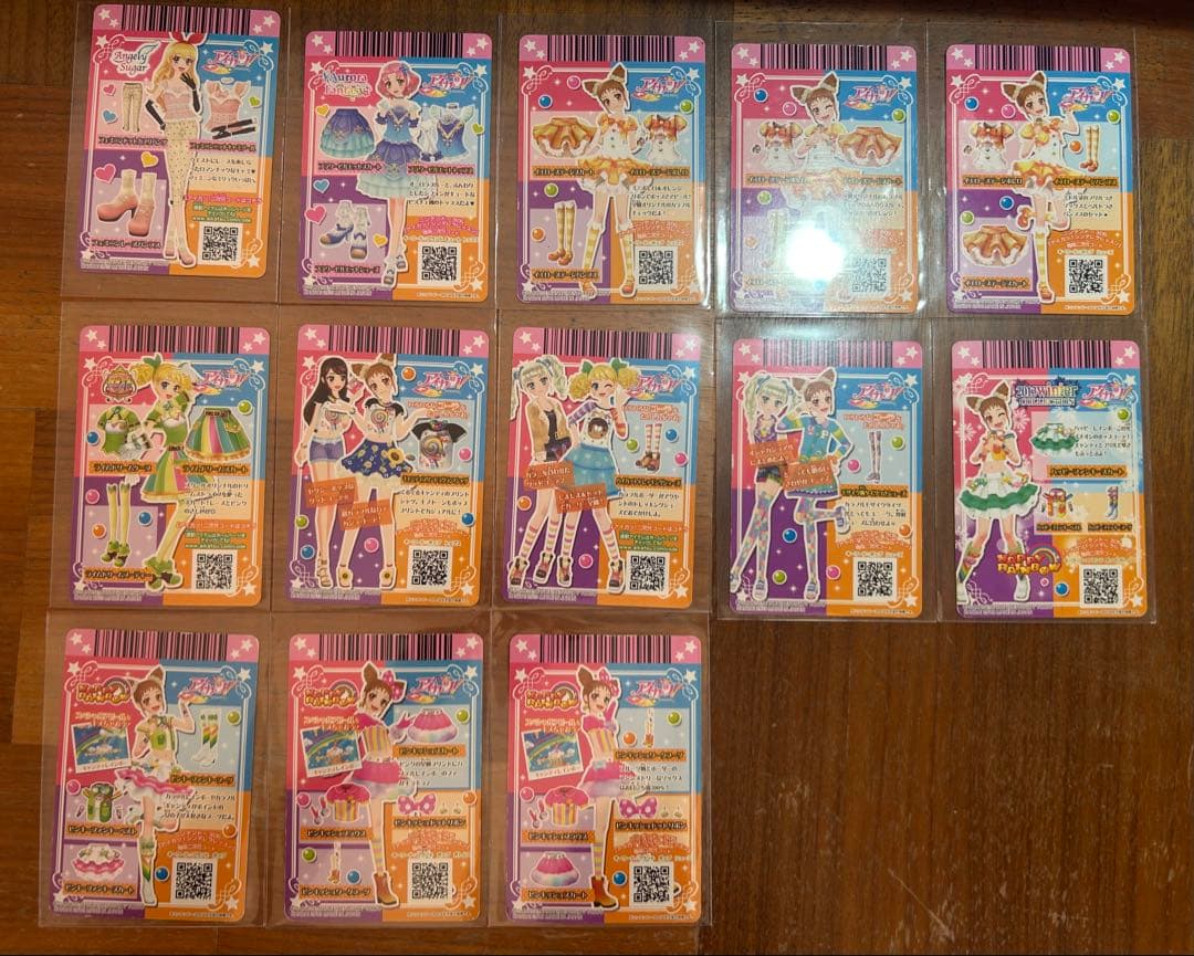 【即決・バラ売り〇】データカードダス アイカツカード 62枚まとめ売りセット