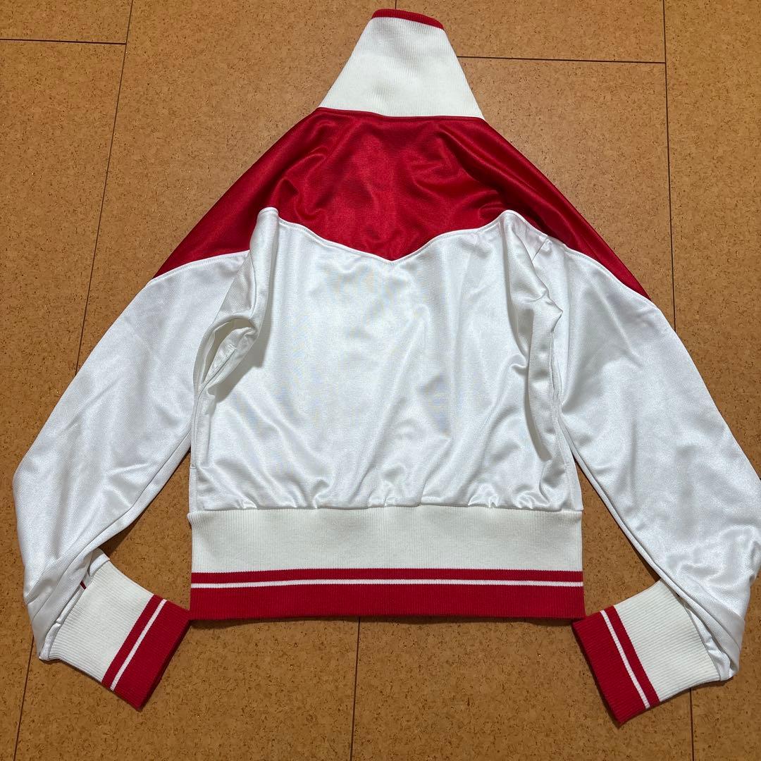 新品同様　レア　プーマ　L トラックジャケット　ヴィンテージ　紅白　ショート丈