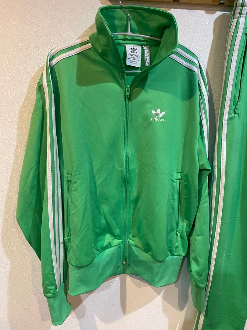 adidas originals PRIME Blue緑　ジャージ上下セット