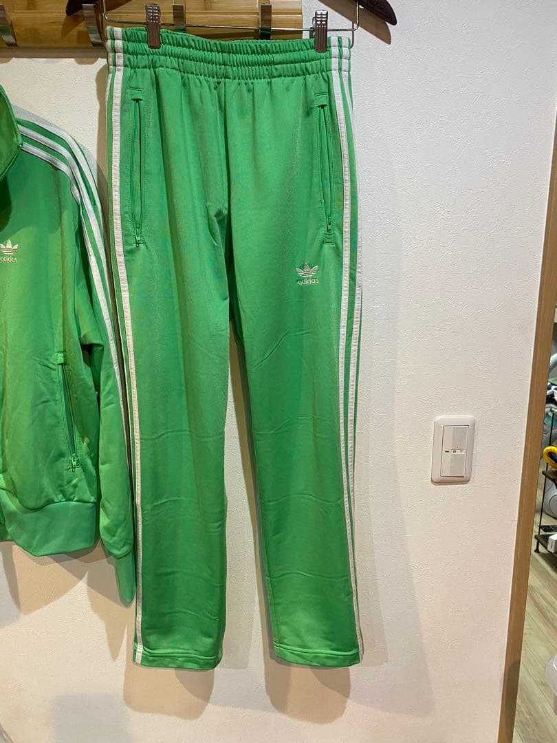 adidas originals PRIME Blue緑　ジャージ上下セット