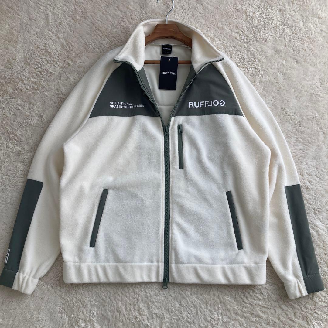 新品！RUFFLOG ラフロッグ　フリースジャケットゴルフウェア　XXL