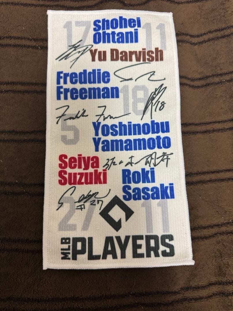 読売新聞 ドジャース　大谷翔平　MLB タオル　ハンドタオル　トートバック