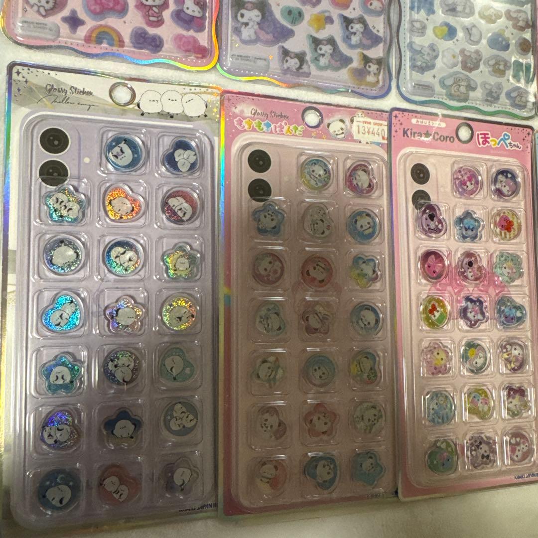 サンリオ　うるちゅる おはじきシール