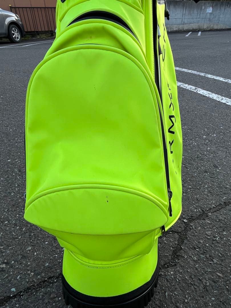 ARMYRICH GOLF Dry Flight キャディバッグ 蛍光イエロー