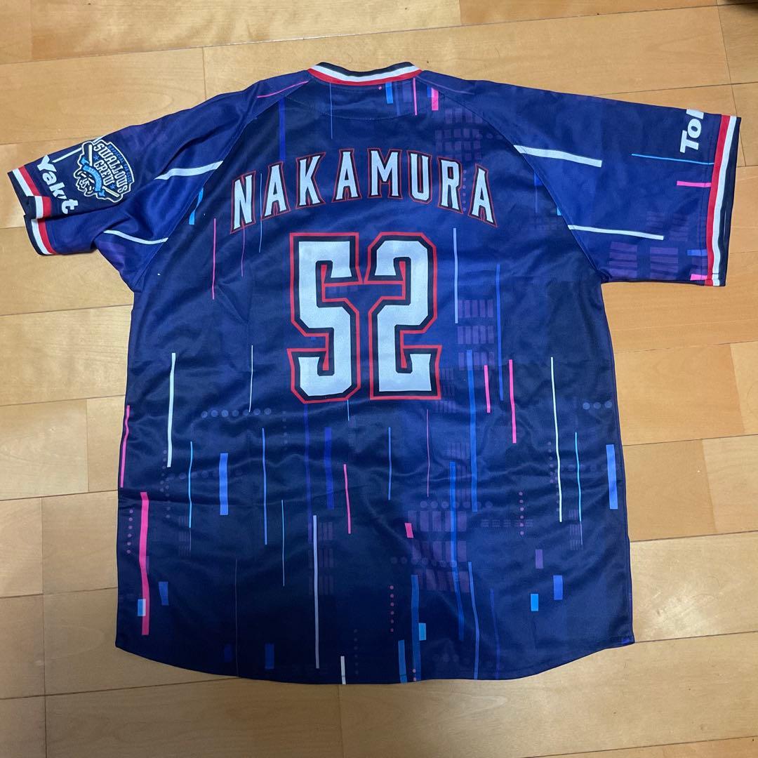 東京ヤクルトスワローズ CREWユニフォーム2020 中村悠平 #52 M
