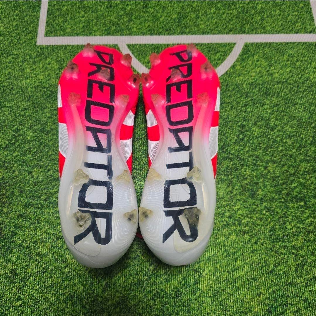 adidas Predator サッカーシューズ レッド 収納バッグ付き