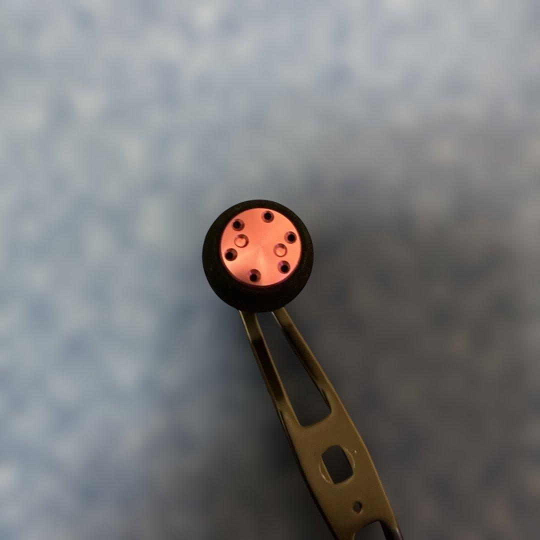 【新品未使用】ダイワ❗️紅牙TW✨クランクハンドル✨100mm✨ノブ付き✨