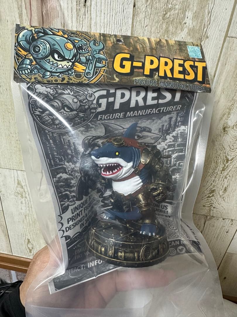 G-PREST フィギュア　SHARK UNIT-01 シャークユニット01