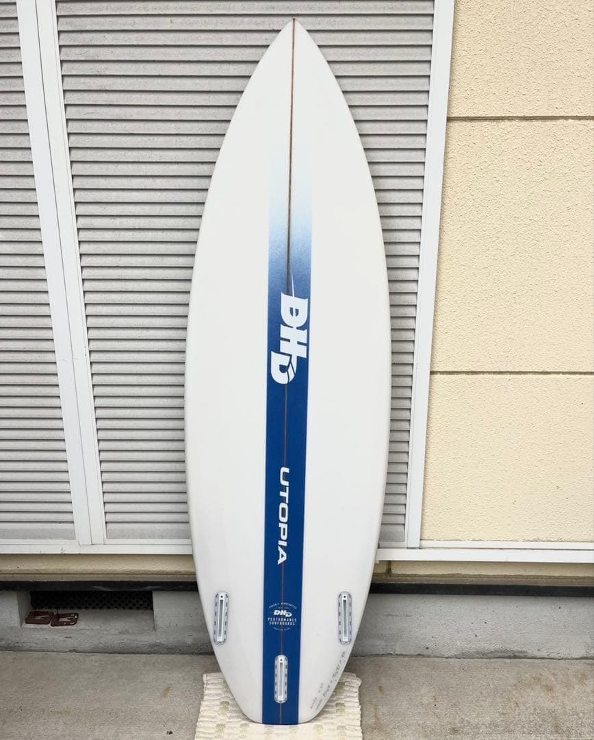 【美品】DHD UTOPIA ユートピア5'8\" 25.5L サーフボード