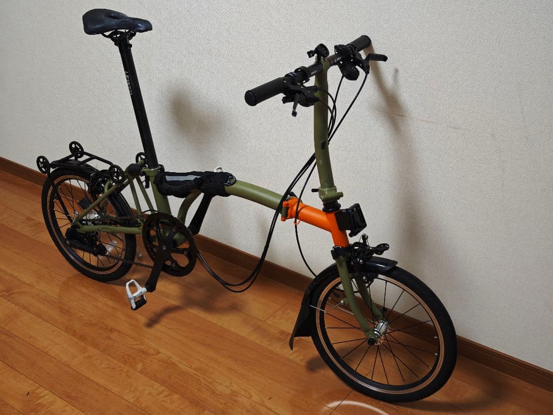 litepro 折り畳み自転車　ブロンプトン風