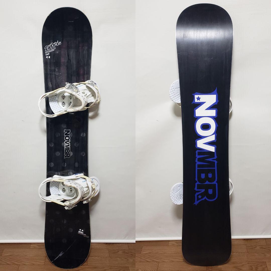 NOVEMBER BURTON 142cm スノーボードセット