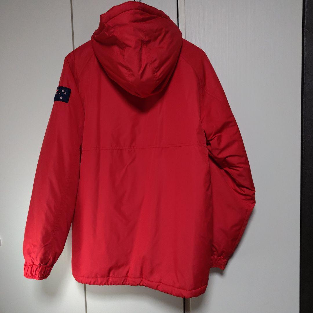 【閲覧数343】【L】Canterbury フード付きレッドジャケット Lサイズ