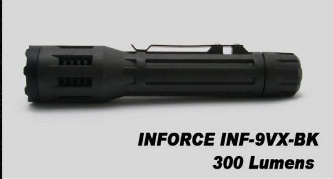 INOVA INFORCE 9VX ライト INF-9VX-B-W-300LM