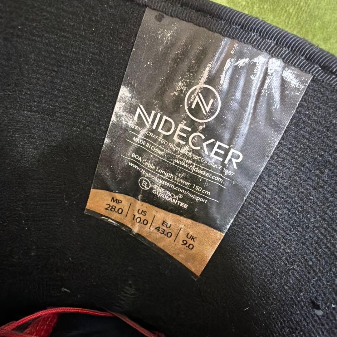 NIDECKER AERO ナイデッカー スノーボード ブーツ 28cm