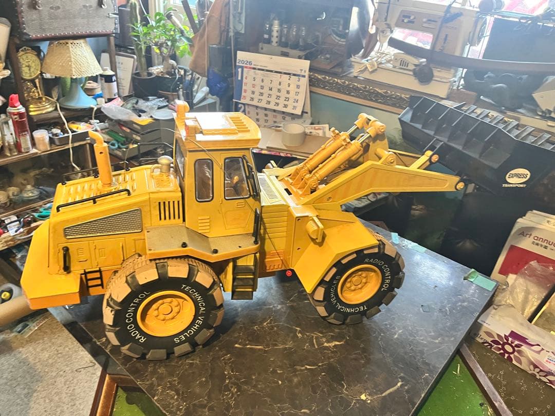 ラジオコントロールホイールローダー 特大92cm ホイールローダーブルドーザー