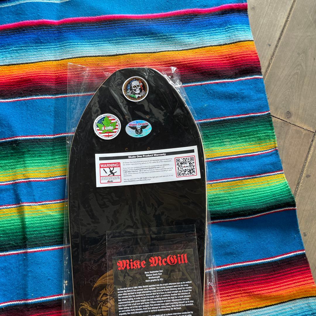 POWELL PERALTA パウエルスケボーデッキ　マイクマクギル10㌅