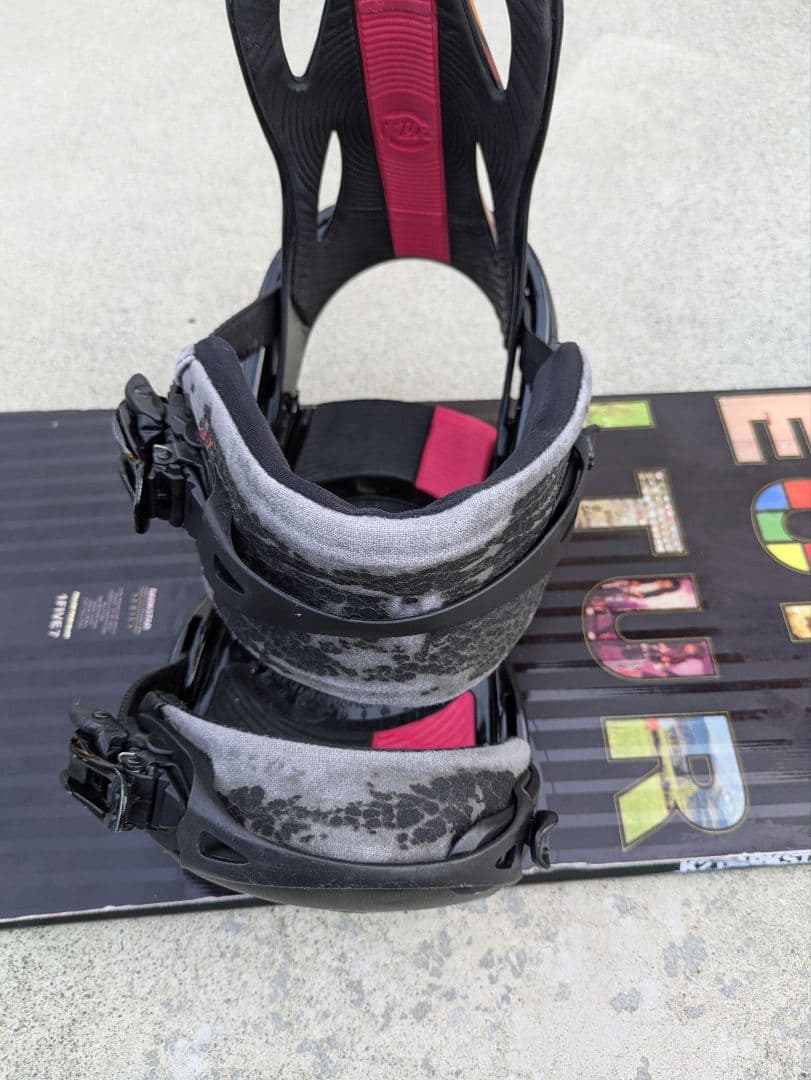 K2 スノーボード　FLUXビンディング　セット