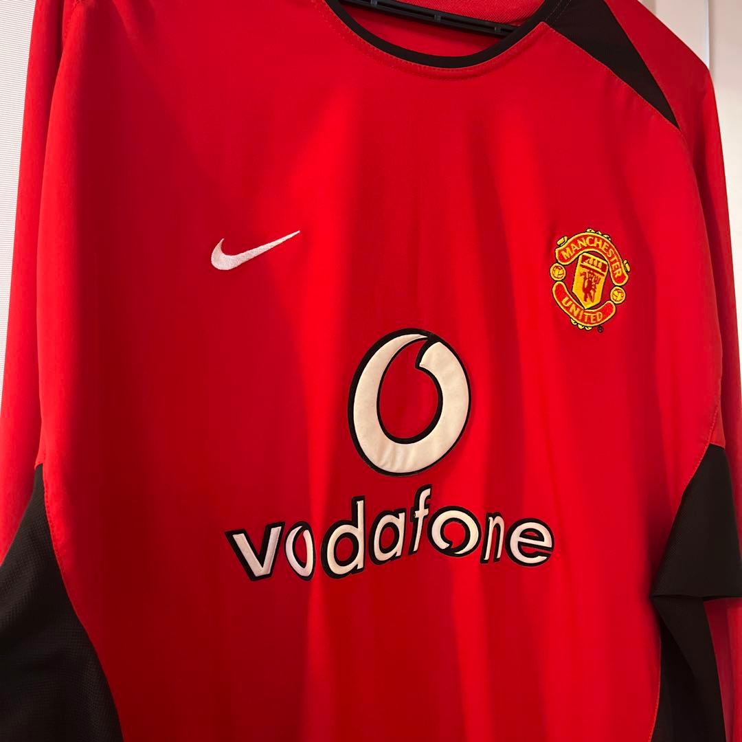 NIKE マンチェスターユナイテッド 長袖 ユニフォーム Vodafone
