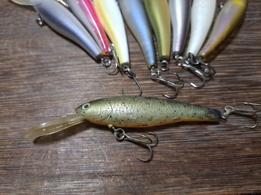 美品　ハンクル　シャッド　9本　SR　hmkl　shad　sr　管釣り　エリア