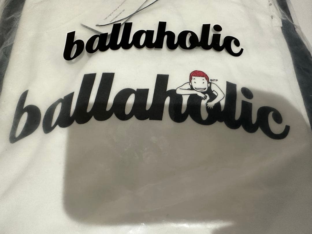 ballaholic ロンT ホワイト　PLAYGROUND M