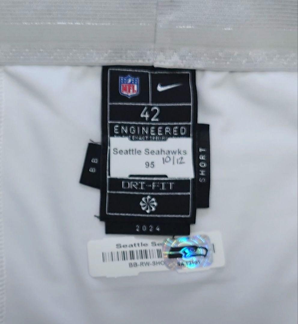 支給品 実使用 NFL シアトル・シーホークス 試合用パンツ【42】証明書付き