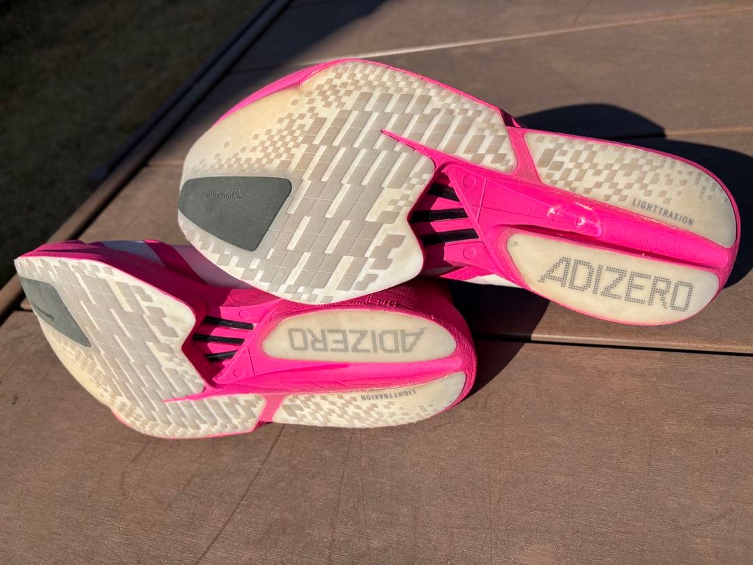 ADIZERO ADIOS PRO 4 M 9 (US) ピンク27.5cm