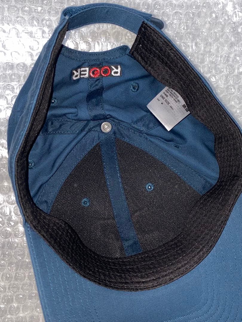RF 刺繍ロゴ 赤 & ネイビーREGOR キャップ 2個セット