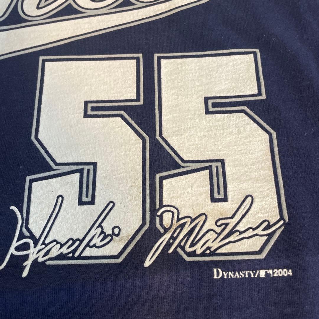 Yankees Tシャツ 背番号55 ネイビー　松井秀喜
