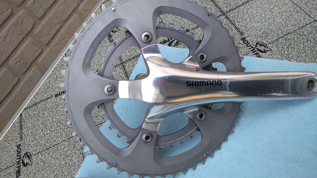 シマノ クランク FC-R700 コンパクト ダブル ホローテック