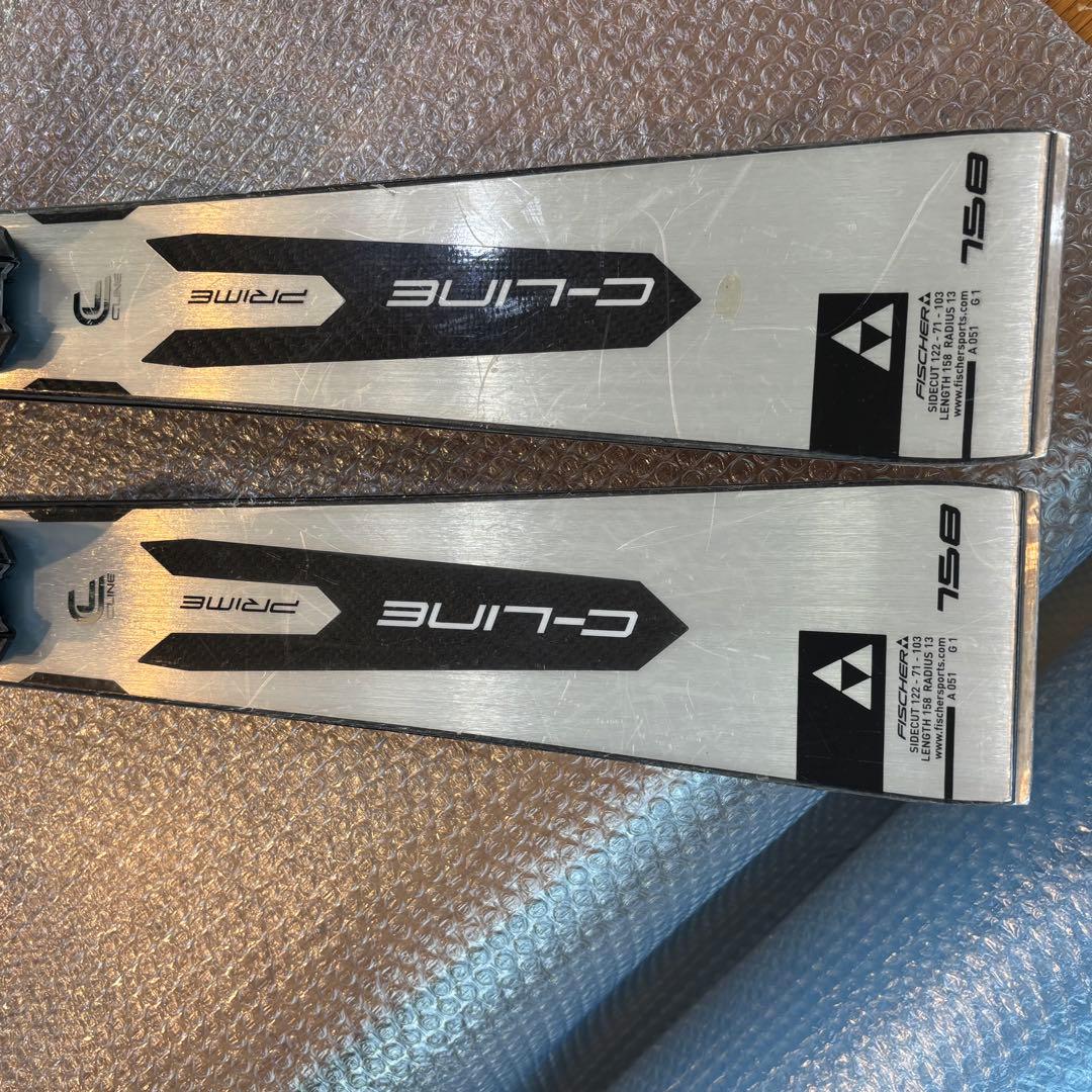 メンズFischerストック付スキーセット　28-28.5cm Salomon