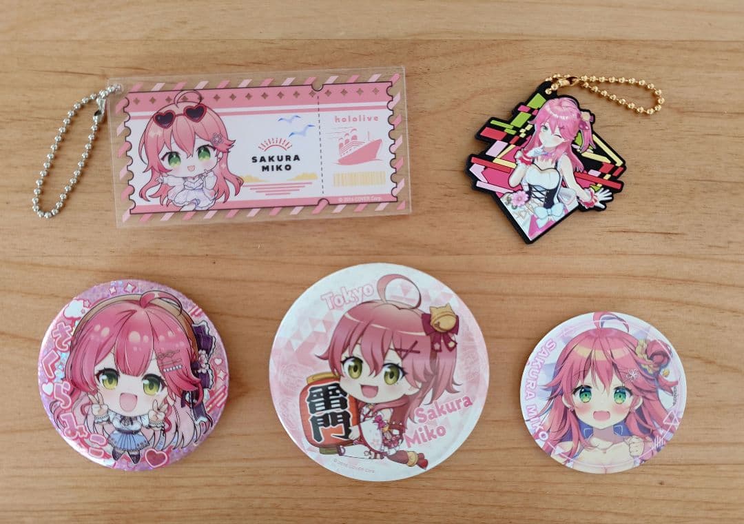 さくらみこグッズセット！ホロフレぬいぐるみアクスタ7点 タペストリー他ホロライブ