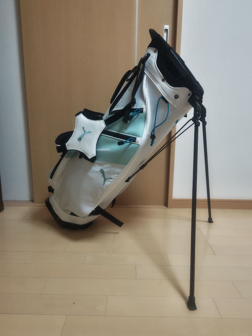 PUMAGOLF プーマゴルフ キャディバッグ スタンド ミントグリーン