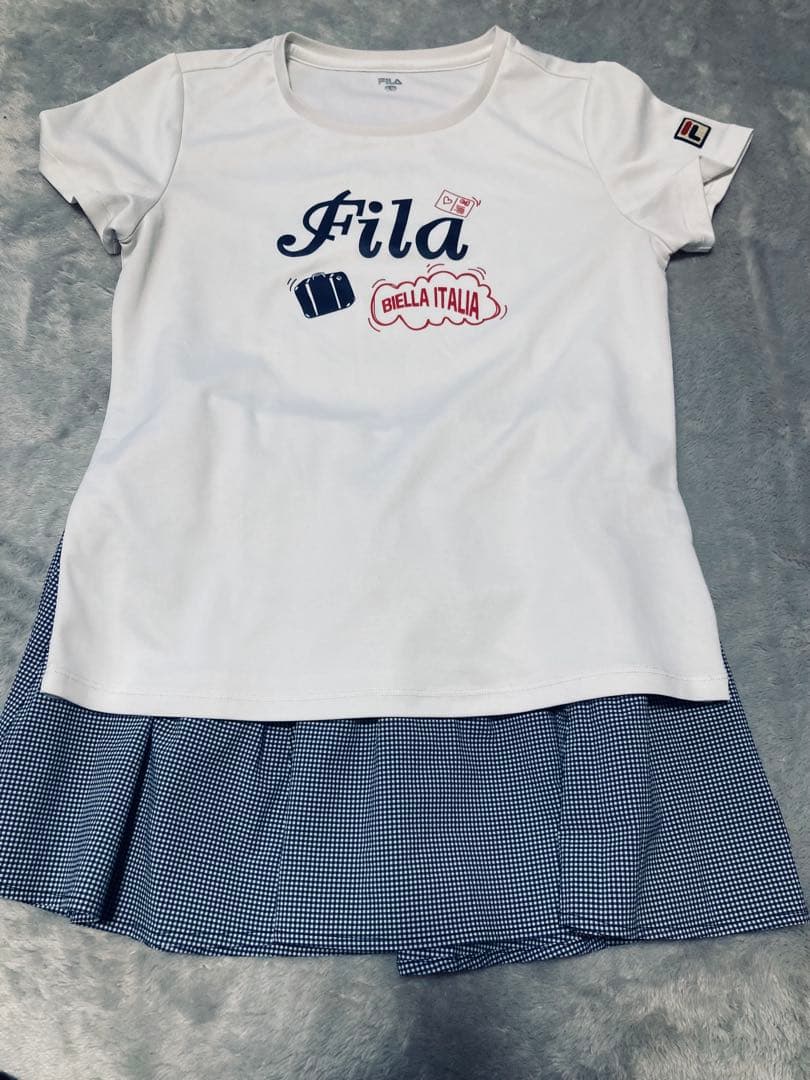 Fila テニスウェア Tシャツ スカート セット M
