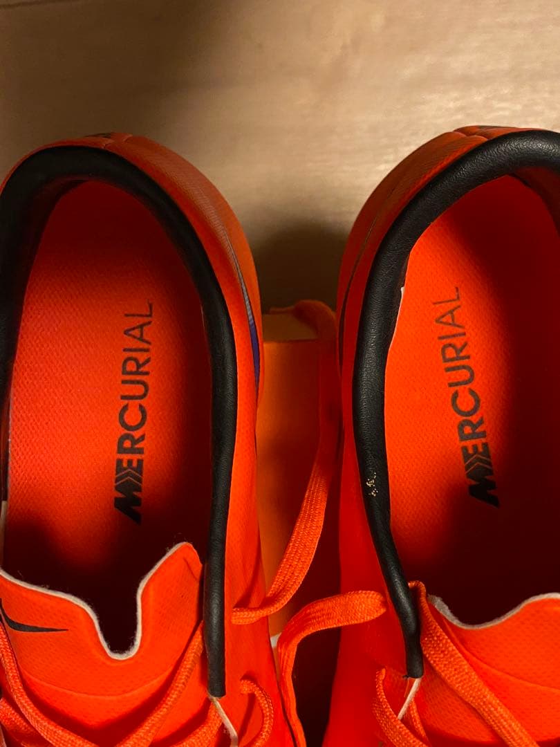 NIKE MERCURIAL VICTORY V SGオレンジ/ブルー スパイク
