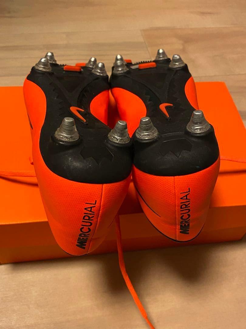 NIKE MERCURIAL VICTORY V SGオレンジ/ブルー スパイク