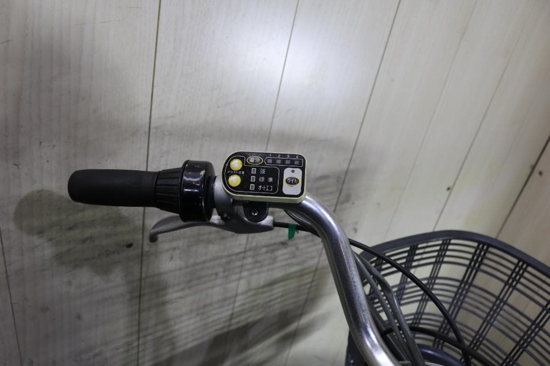 電動アシスト自転車 シティタイプ 紫