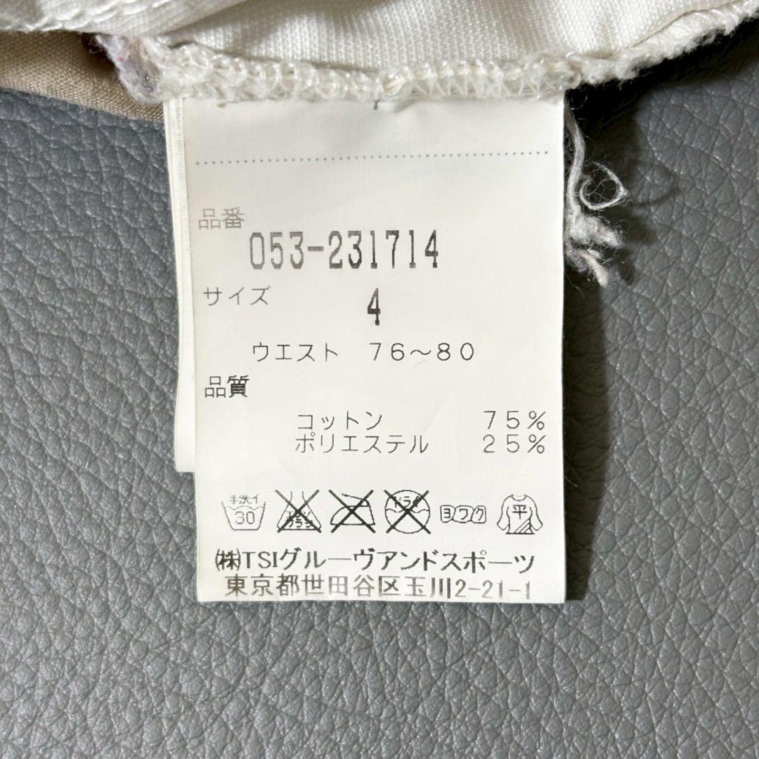 PEARLY GATES ゴルフパンツ 白 4 89刺繍