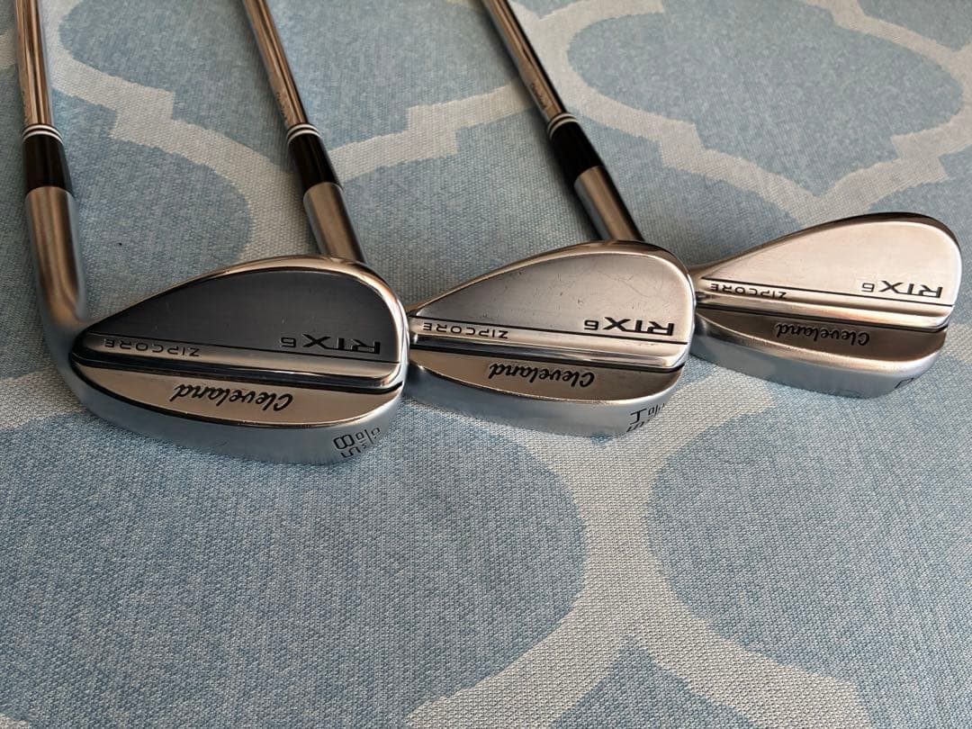 Cleveland RTX 6 ウェッジ 50/54/58度　DG S200