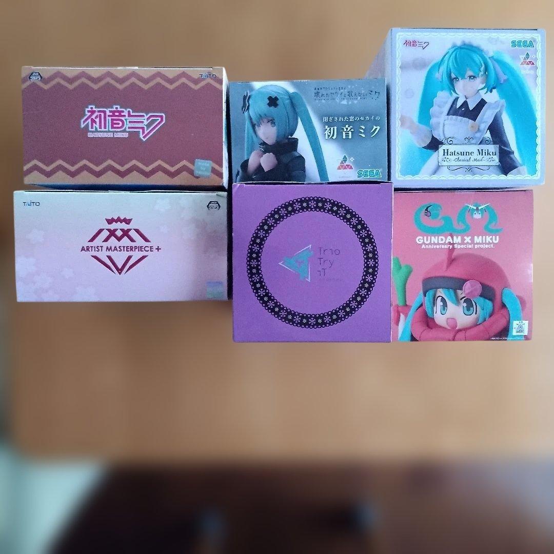 【新品未開封】初音ミク フィギュア６体セット