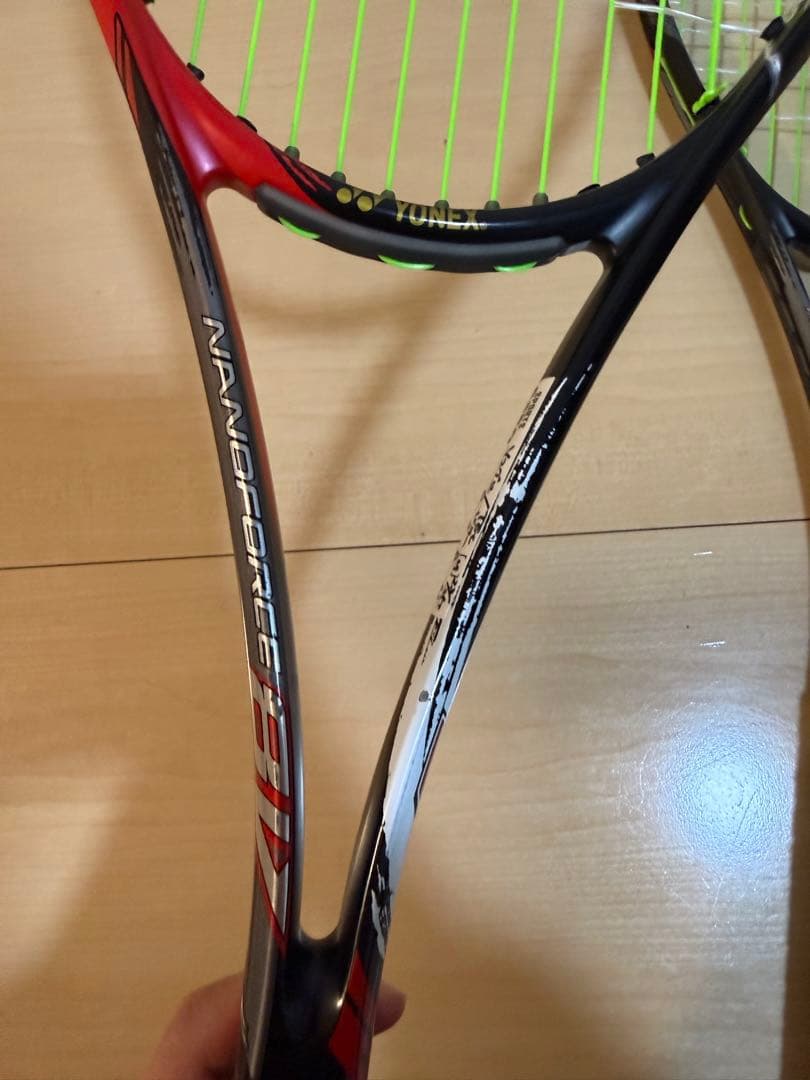 YONEX ナノフォース8v Rev 2本セット