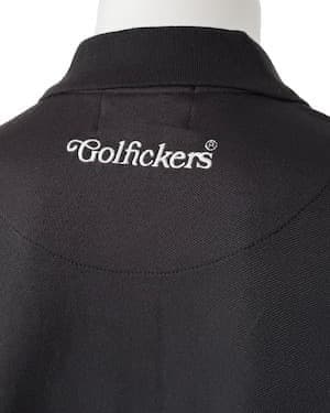 Golfickers（ゴルフィッカーズ）ポロシャツ ブラック・XL