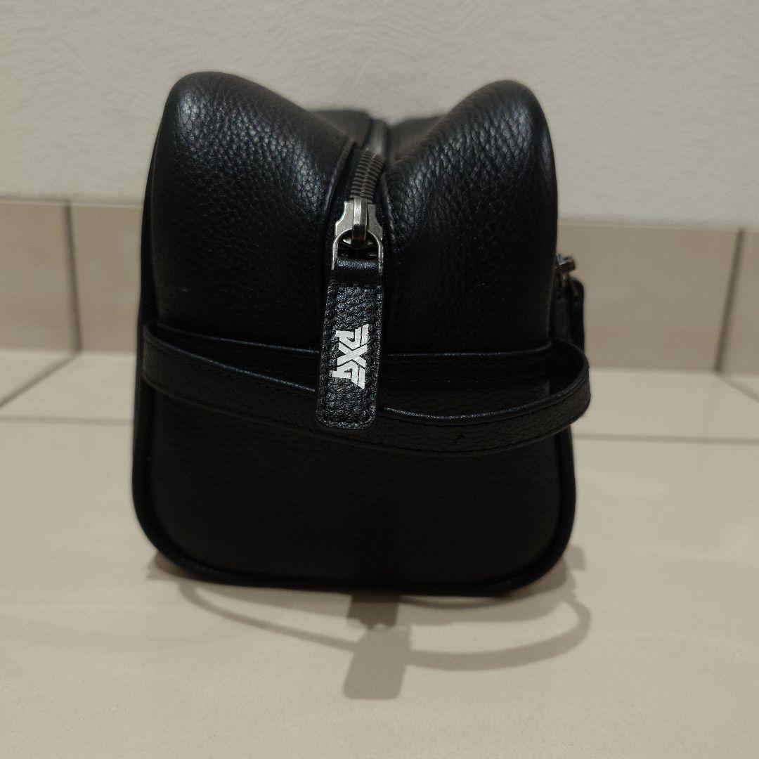 hachi　PXG Classic Leather Wash Bag