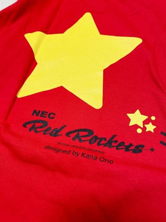 NECレッドロケッツ　大野果奈デザインTシャツ