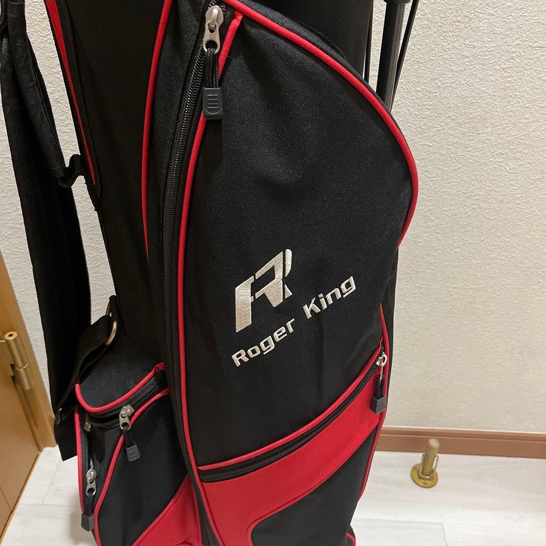 中古品 ROGER KING ロジャーキング スタンド キャディバッグ