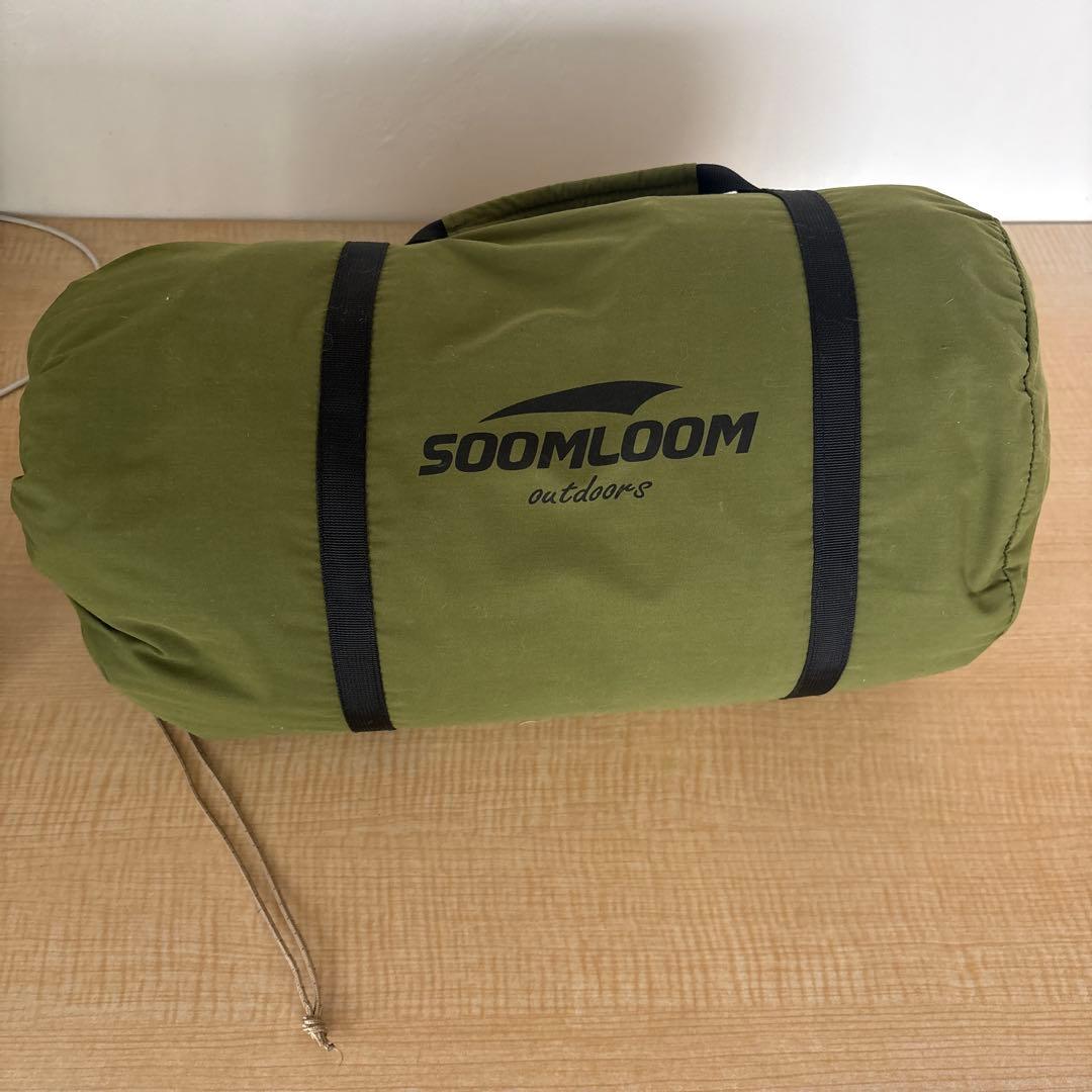 Soomloom ミリタリー テント 軍幕 一人用 TC素材 ポリコットン
