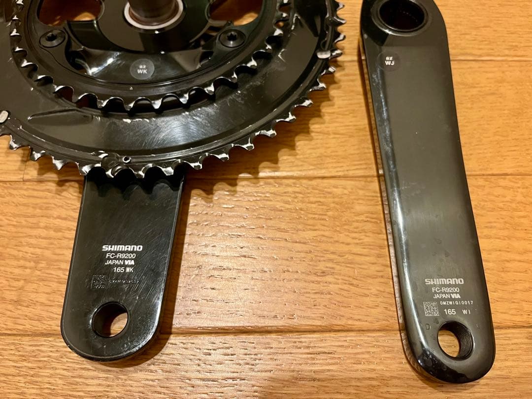 パーツ DURA-ACE R9200 52/36 165mm 12s