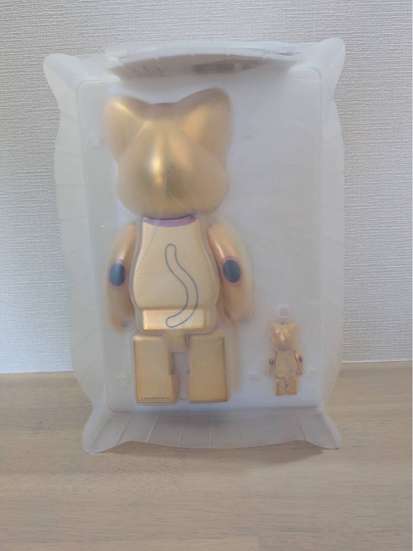 【レア品・未使用品】招き猫ニャーブリック　100% & 400% 招福